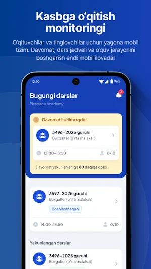 Kasbga o'qitish Screenshot 1