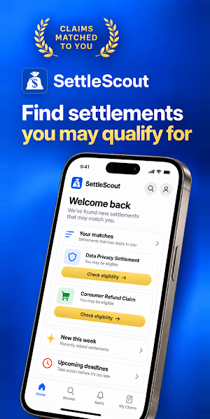 SettleScout: Class Action Cash Screenshot 0