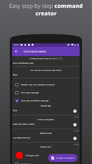 Bot Designer For Discord Screenshot 2