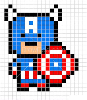 How To Draw Pixel Superheroes Screenshot 1