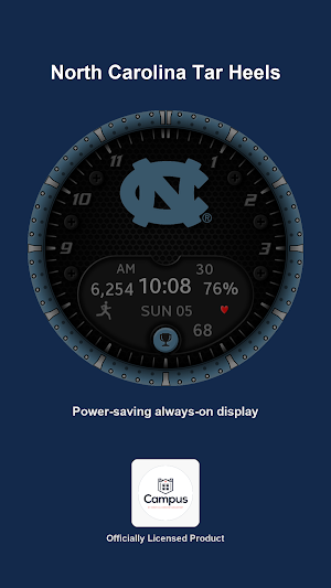 UNC Premium Watchface Screenshot 1
