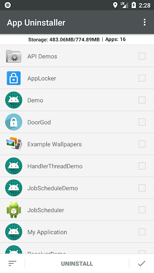 App Uninstaller Screenshot 0