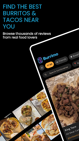 Burrimo: Find Burritos & Tacos Screenshot 0