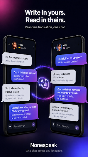 Nonespeak: Talk Any Language Screenshot 0