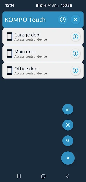 KOMPO-Touch Screenshot 0