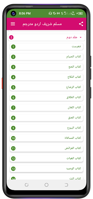 Muslim Sharif مسلم شریف اردو Screenshot 1