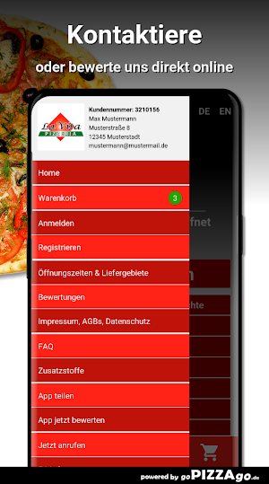 La Vita Pizzeria Hamm Screenshot 2