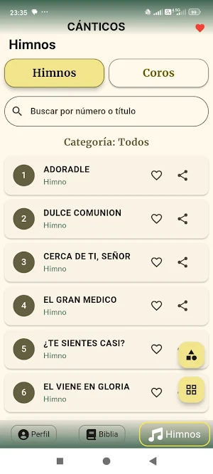Biblia y Himnos Pro Screenshot 3