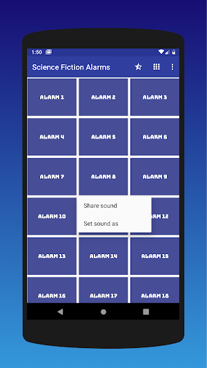 Science Fiction Alarms Screenshot 1