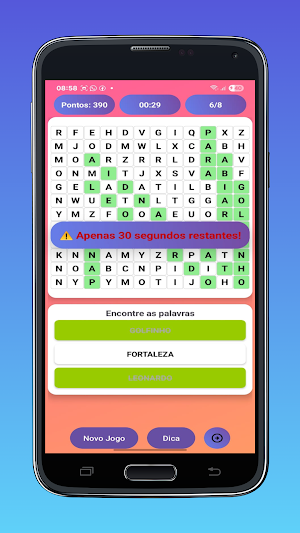 Caça Palavras dos Inteligentes Screenshot 0