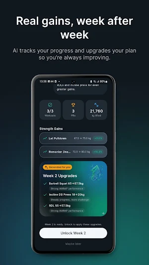 MuscleMind: AI Workout Planner Screenshot 1