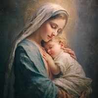 Mother Mary Wallpaper HD