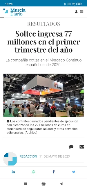 Murcia Diario Screenshot 1