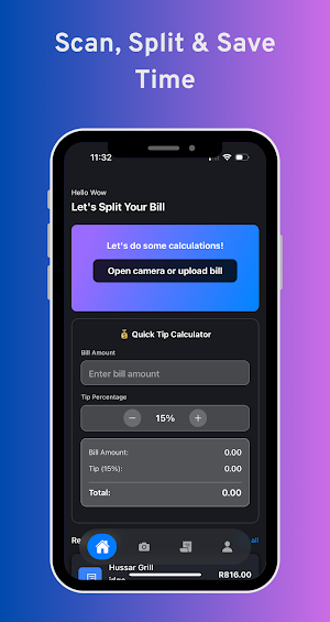 Fair Share Bill Splitting Screenshot 0