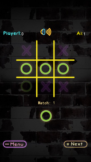 Tic Tac Toe Neon Screenshot 2