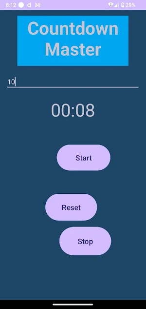 Countdown Master Screenshot 1