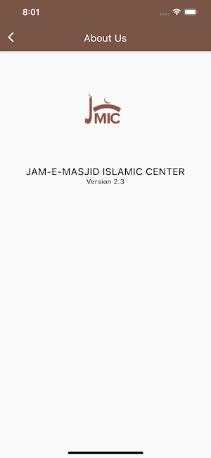 JMIC Masjid Screenshot 3