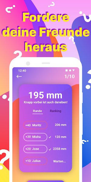 Besserwisser - Das Multiplayer Schätzspiel Screenshot 1