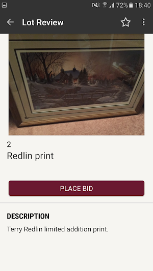 Bill Berg Auctions Screenshot 2
