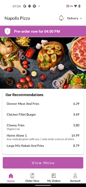 Napolis Pizza Screenshot 1