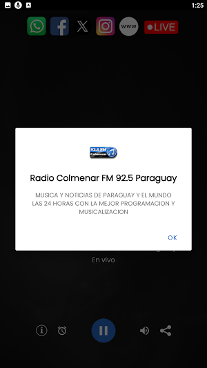 RADIO COLMENAR FM 92.5 Screenshot 2