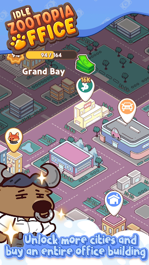 Idle Zootopia Office Screenshot 1