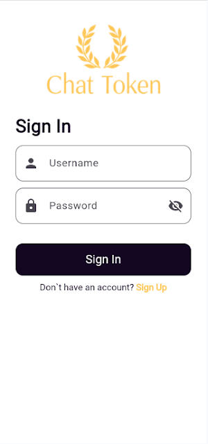 Chat token Screenshot 1