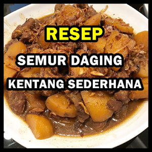 Resep Semur Daging Kentang Sed Screenshot 1
