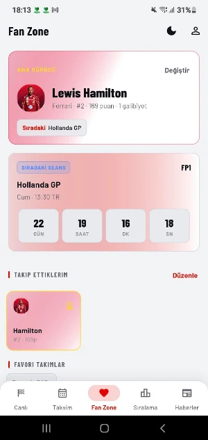 FormulaKolik - Puan Durumu Screenshot 1