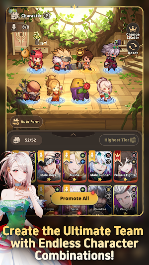 Arad: Idle RPG Screenshot 1