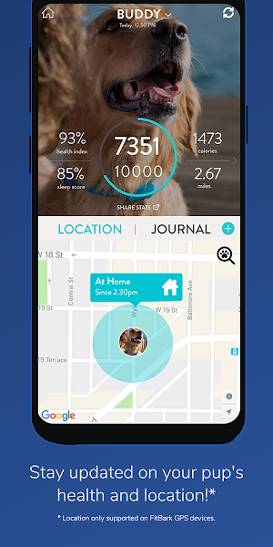 Legacy Pet GPS & Health App Screenshot 0
