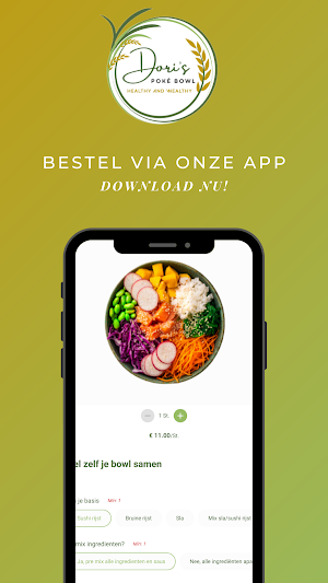 Doris Poke Bowl Screenshot 1