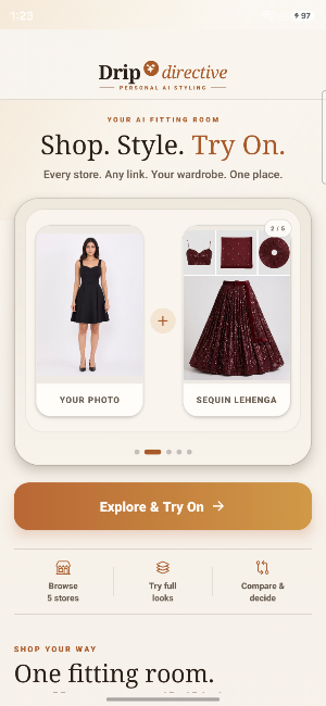 Dripdirective: AI Stylist Screenshot 0