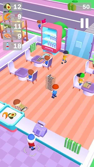 Sushi Bar - Idle Restaurant Screenshot 1