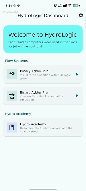 HydroLogic: Fluidic Simulator Screenshot 0