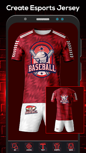 Jersey Maker Esports Gamer Screenshot 2
