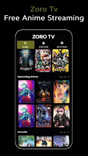 Zoro Tv - Free Anime Streaming Screenshot 0