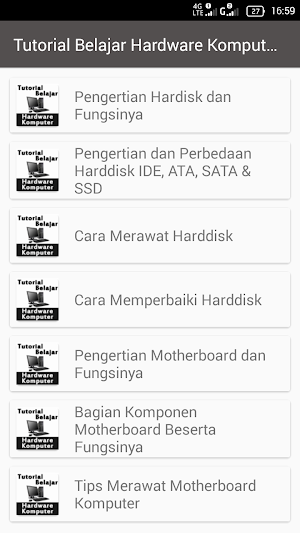 Tutorial Belajar Hardware Komputer Screenshot 1