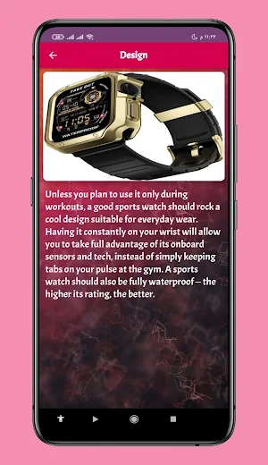 smart sport watch guide Screenshot 2
