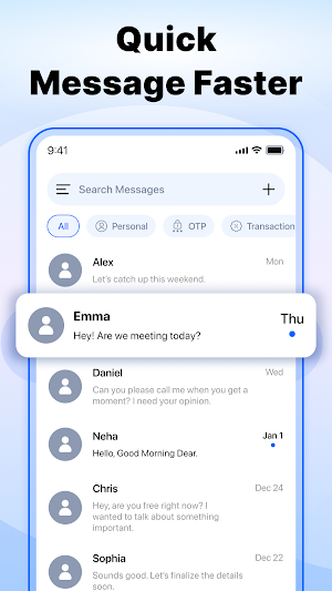 Messages - SMS Messenger Screenshot 0