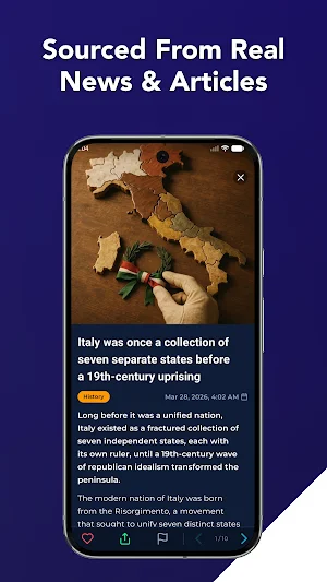 Facts a Day: Daily Knowledge Screenshot 1