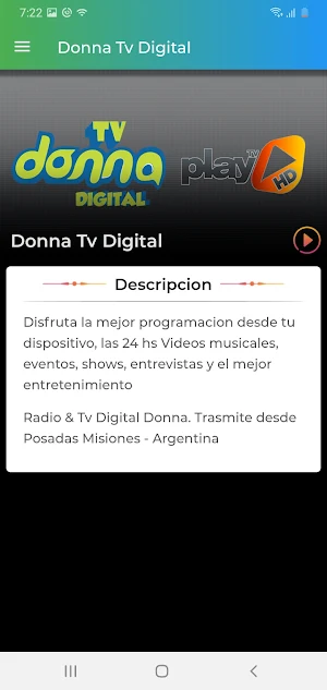 Donna Tv Digital Screenshot 1