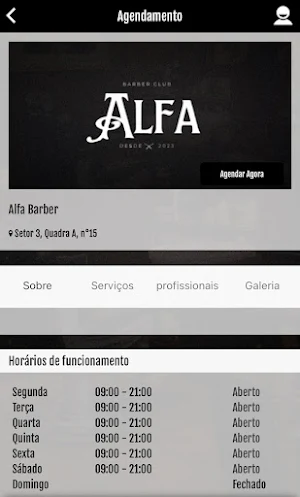 Alfa Barber Screenshot 0