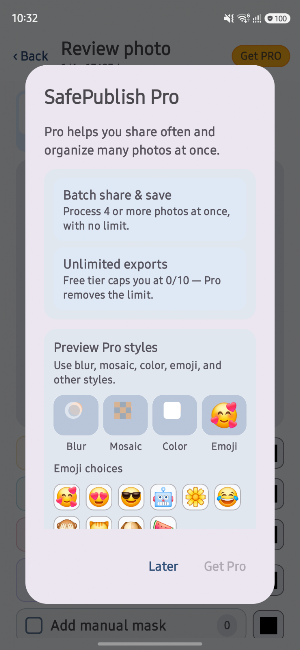 SafePublish: Photo Privacy Screenshot 3
