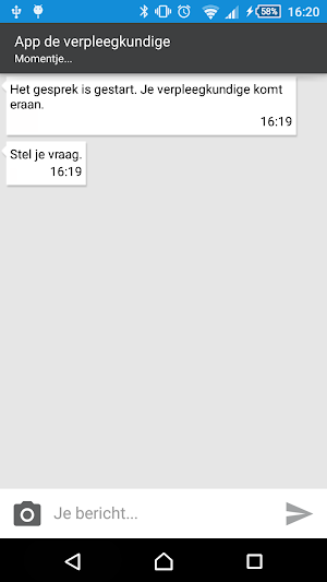 App de verpleegkundige Screenshot 2