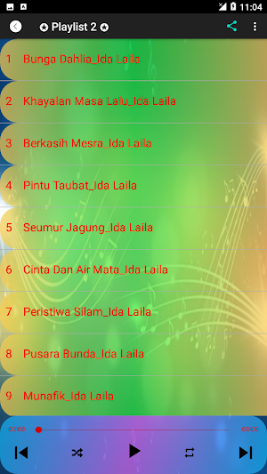 Lagu Ida Laila Lengkap Offline Screenshot 1