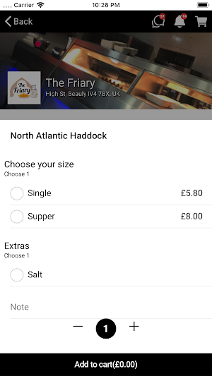 The Friary Fish and Chips Screenshot 3