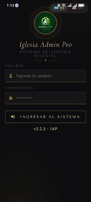Iglesia Admin Pro Screenshot 1