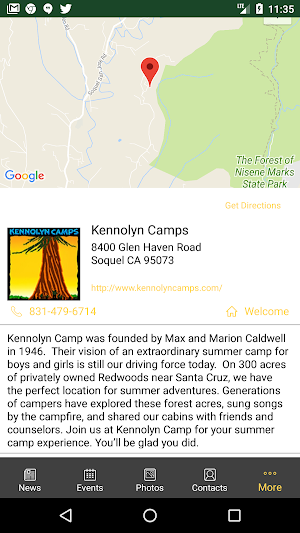 Kennolyn Camps Screenshot 2