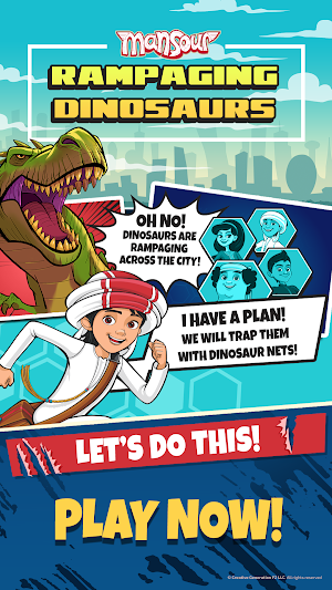 Mansour: Rampaging Dinosaurs Screenshot 0
